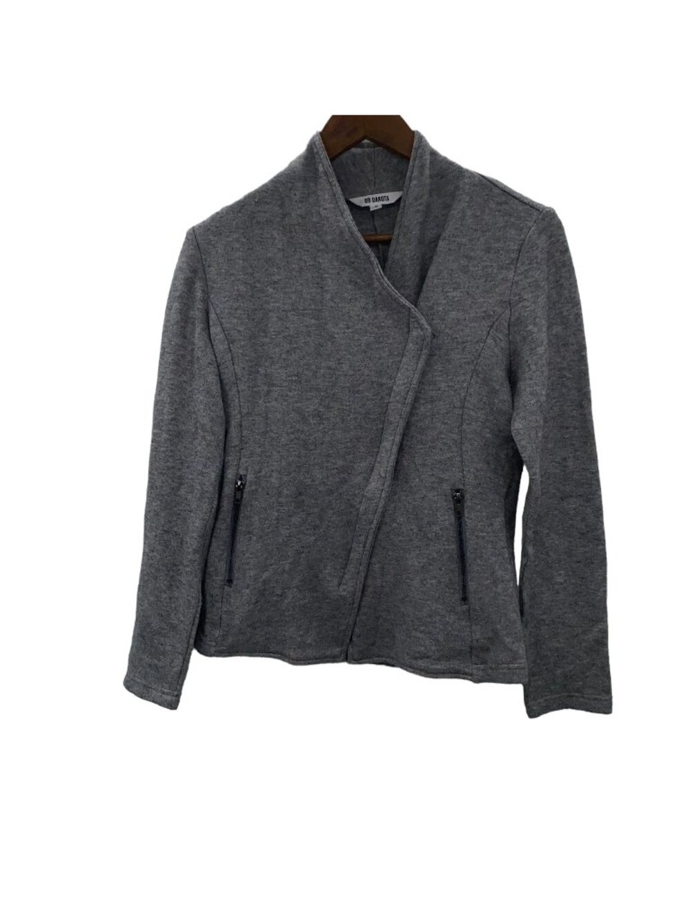 BB Dakota Small Grey Full Zip Cardigan Jacket